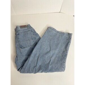 Avirex Jeans Womens Size 20 High Rise Baggy Leg Light Wash Retro Denim Vintage